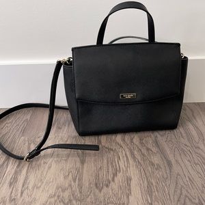 Kate Spade black satchel purse